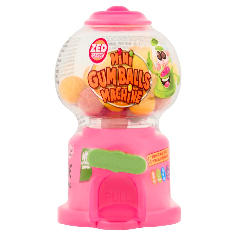 Zed Candy Mini Gumballs Machine 40G
