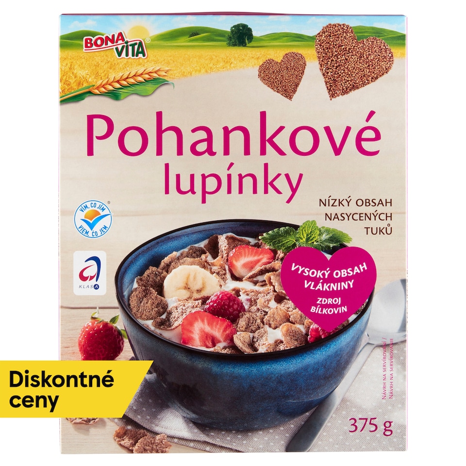 Bona Vita Buckwheat Flakes 375 g