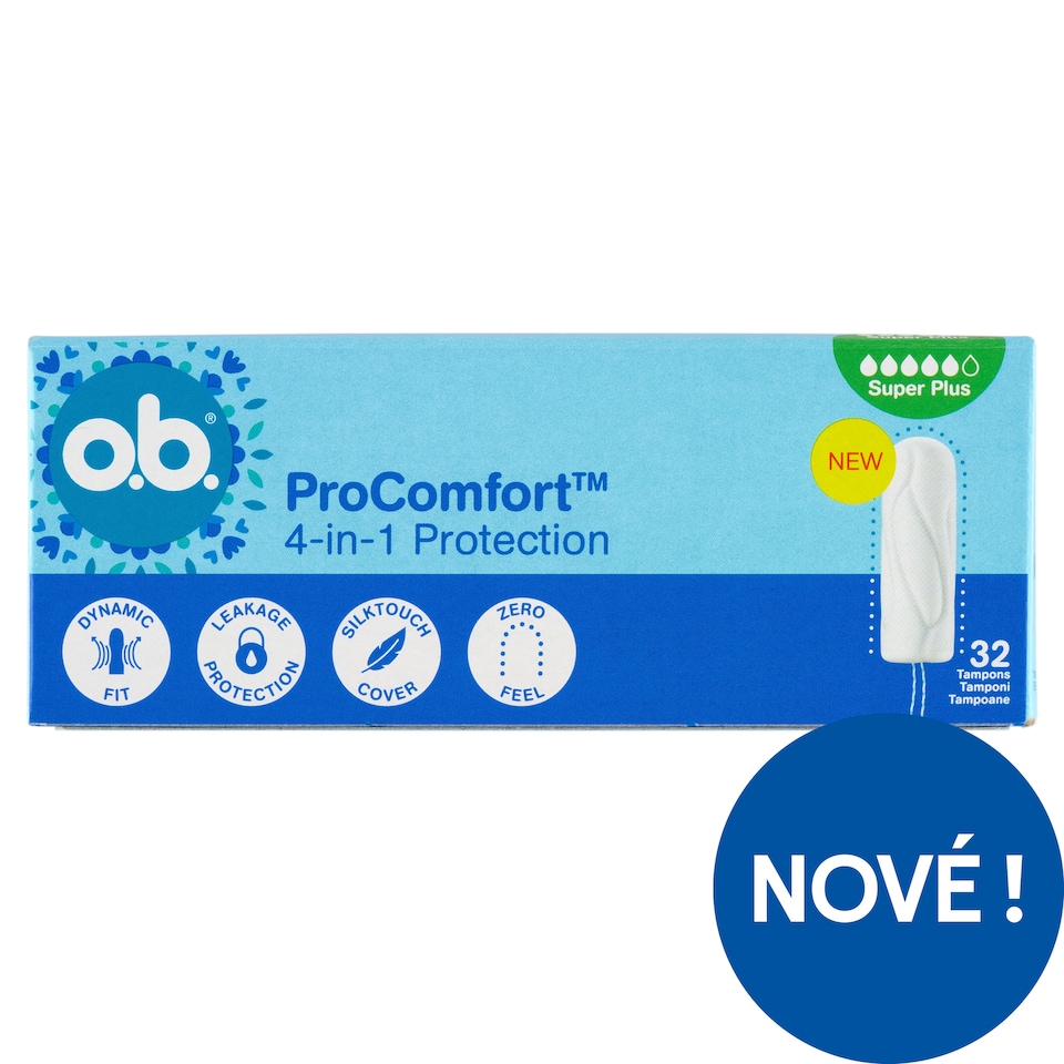 Obrázek 1 pro produkt O.B. ProComfort Super Plus tampony 32 ks