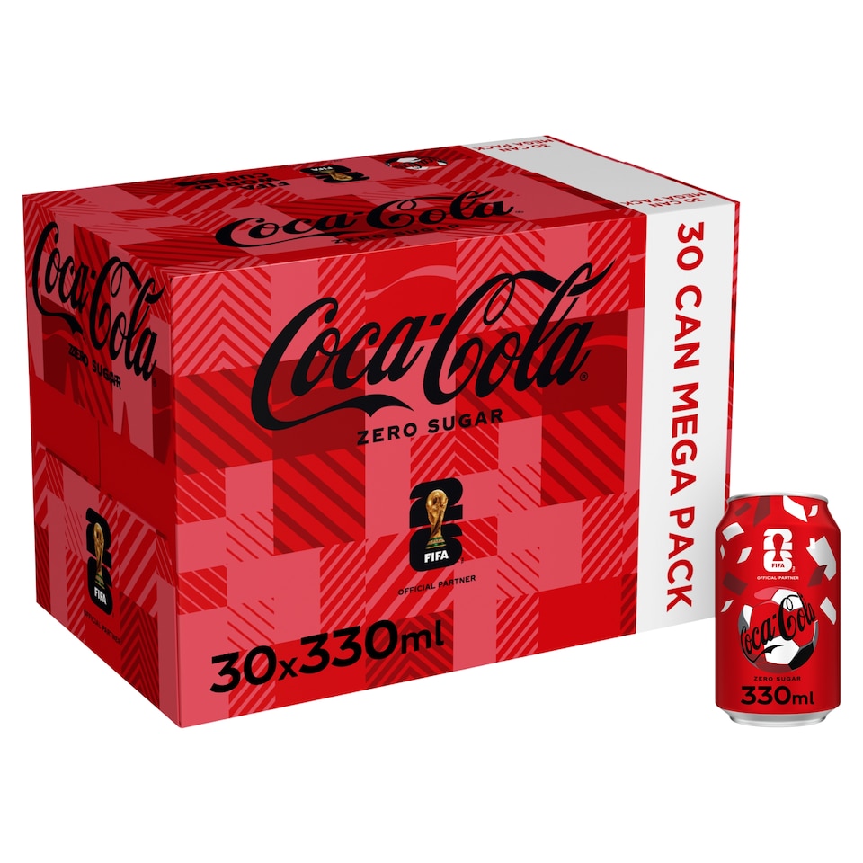 image 1 of Coca Cola Zero Sugar 330mlx30pk Multipack