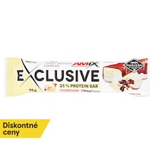 Amix Exclusive White Choco & Coconut proteínová tyčinka 85 g