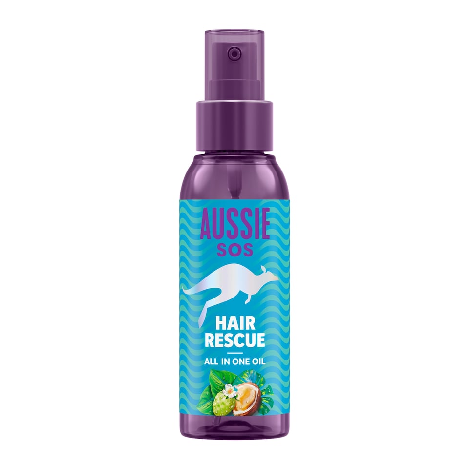 obrázok 1 z Aussie SOS Hair Rescue All In One Vlasový Olej 100 ml Hydratované Vlasy Až 100 Hodín