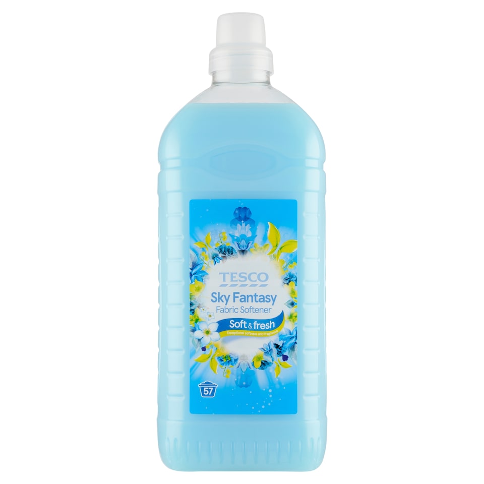 Tesco Soft & Fresh Sky Fantasy textilöblítő 57 mosás 2 l