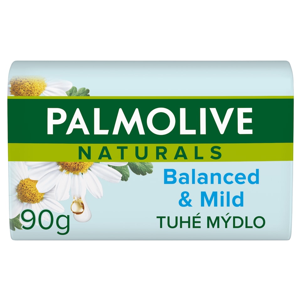 Obrázek 1 pro produkt Palmolive Naturals tuhé mýdlo s výtažky heřmánku 90g