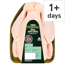 Tesco Organic Whole Chicken