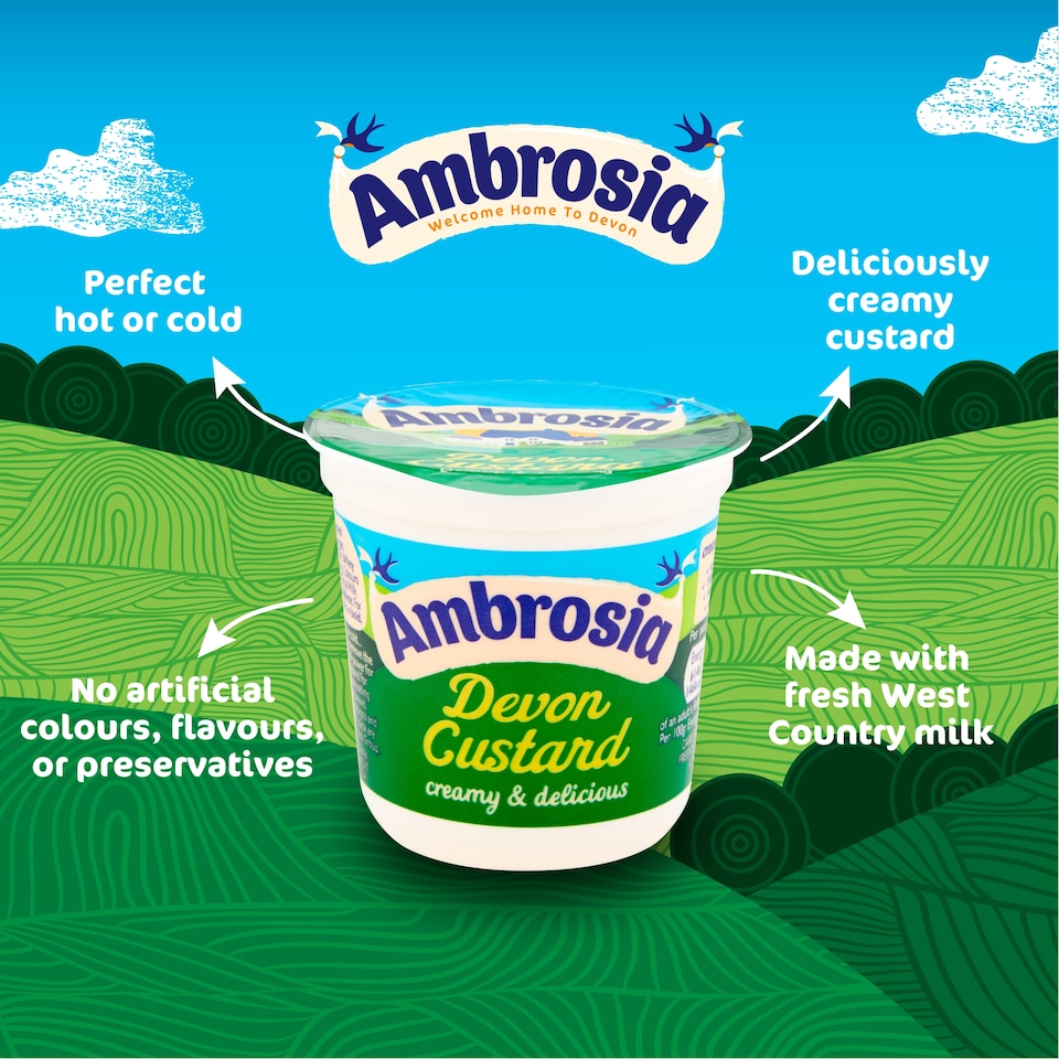 image 1 of Ambrosia Devon Custard 150G