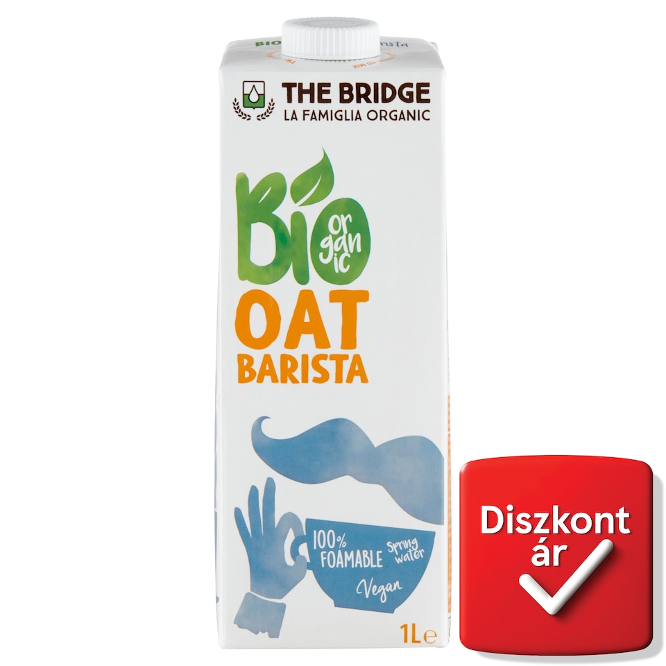 The Bridge Barista bio UHT zabital 1 l