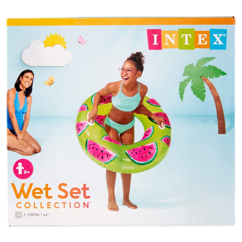 Intex Veľký nafukovací kruh tropické ovocie