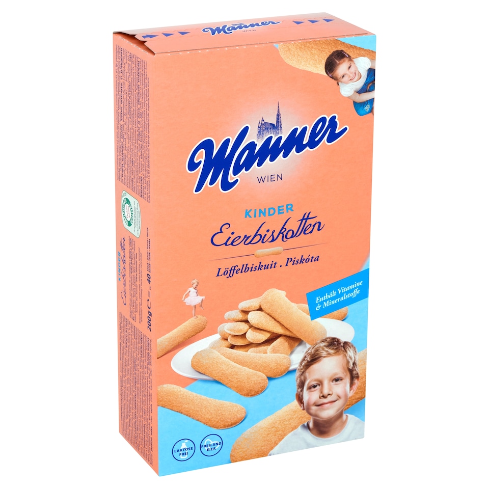 Manner piskóta gyermekek részére ásványi anyagokkal és vitaminokkal 200 g  1. kép