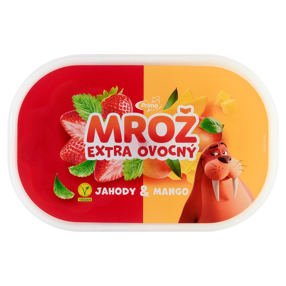 Obrázek 1 pro produkt Prima Mrož Jahody & mango 900ml