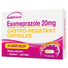 Galpharm Esomeprazole 20Mg 7 Pack