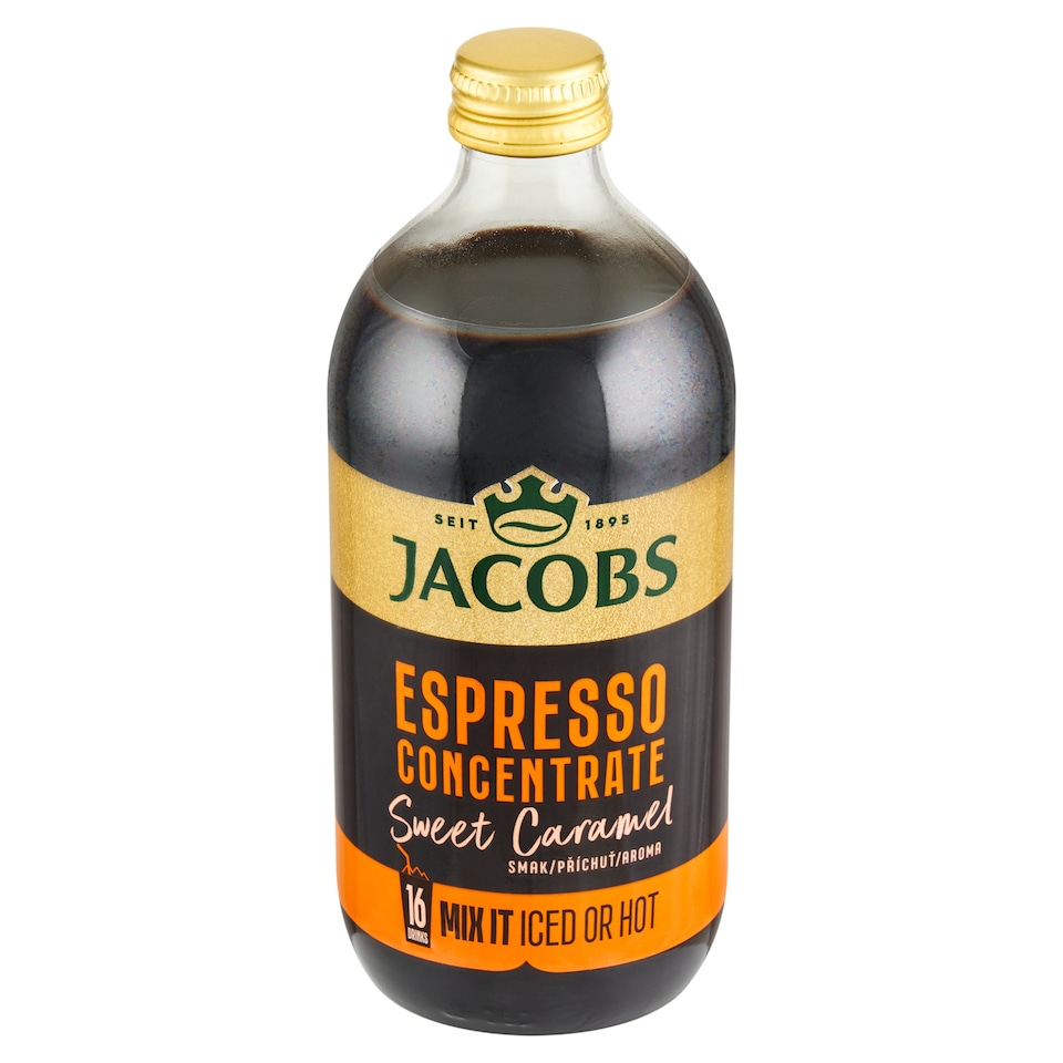 Obrázek 1 pro produkt Jacobs Espresso Sweet Caramel koncentrovaný kávový nápoj s karamelovou příchutí 485ml