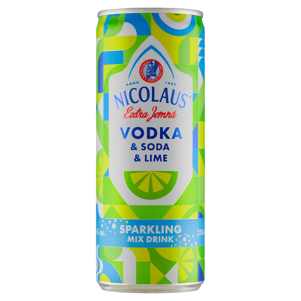 Nicolaus Extra Fine Vodka & Soda & Lime 250ml