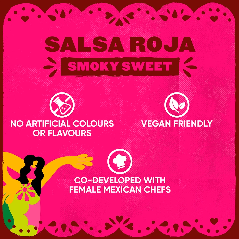 image 1 of Las Chicas Salsa Roja - Smoky Sweet 200g