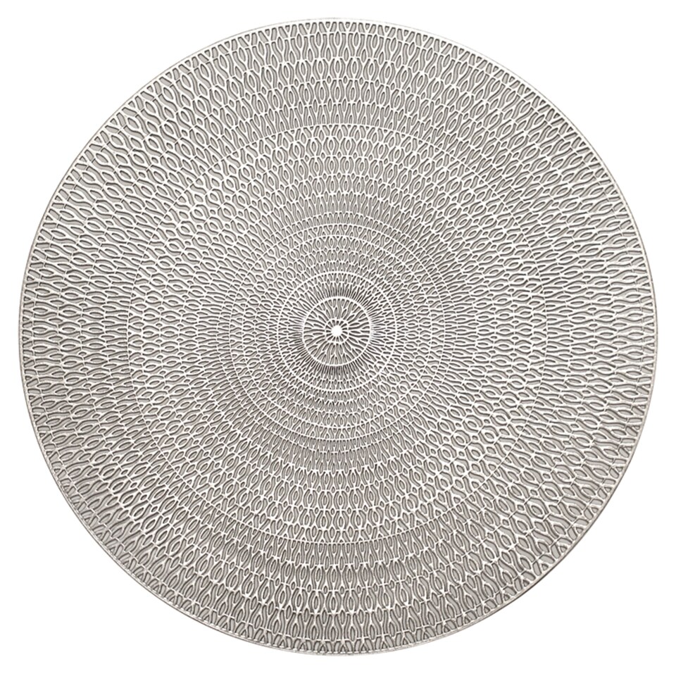 F&F Home Metallic Grey Placemat 2 Pack