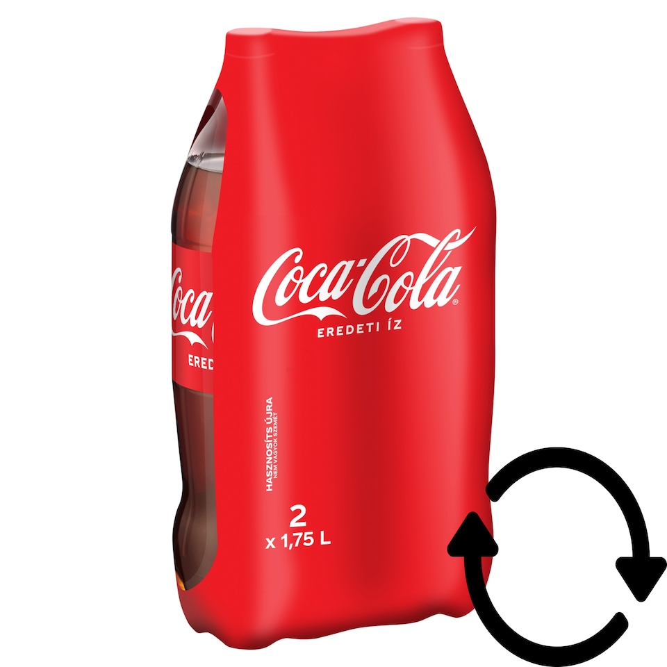 Coca-Cola colaízű szénsavas üdítőital 2 x 1,75 l
