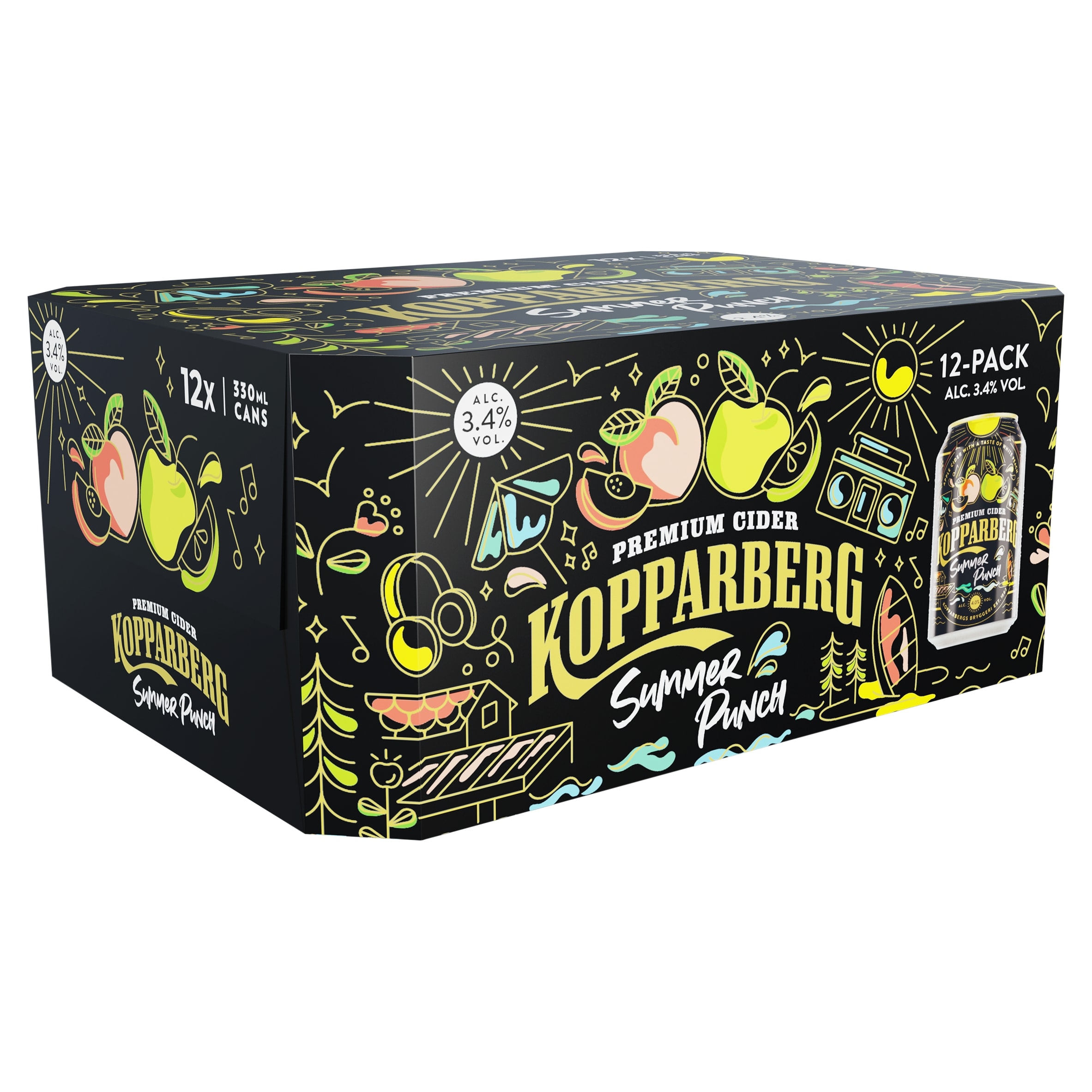 Kopparberg Summer Punch 12x330ml CAN