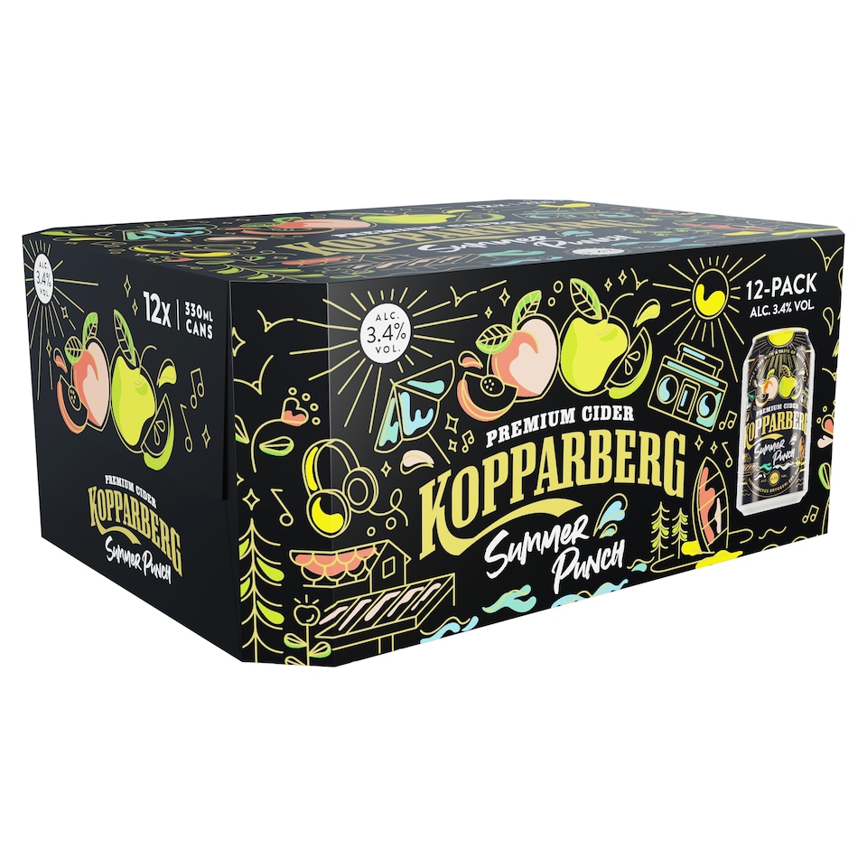 Kopparberg Summer Punch 12x330ml CAN