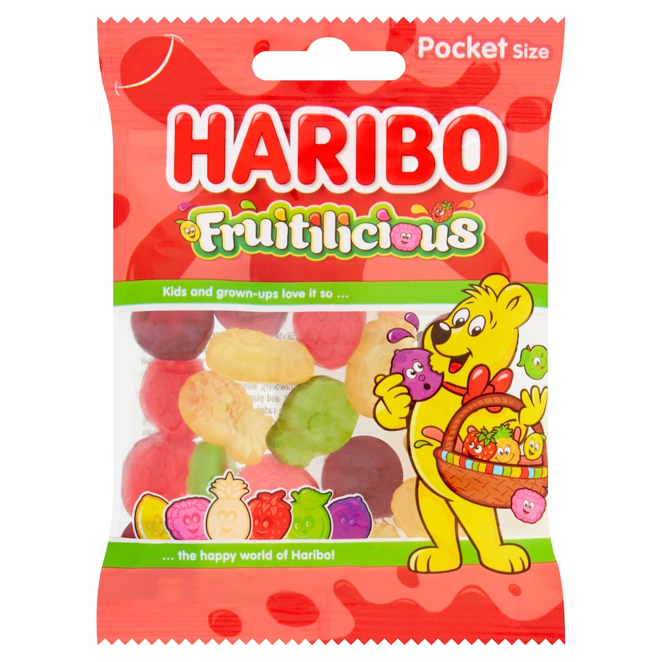 Haribo Fruitilicious 42G