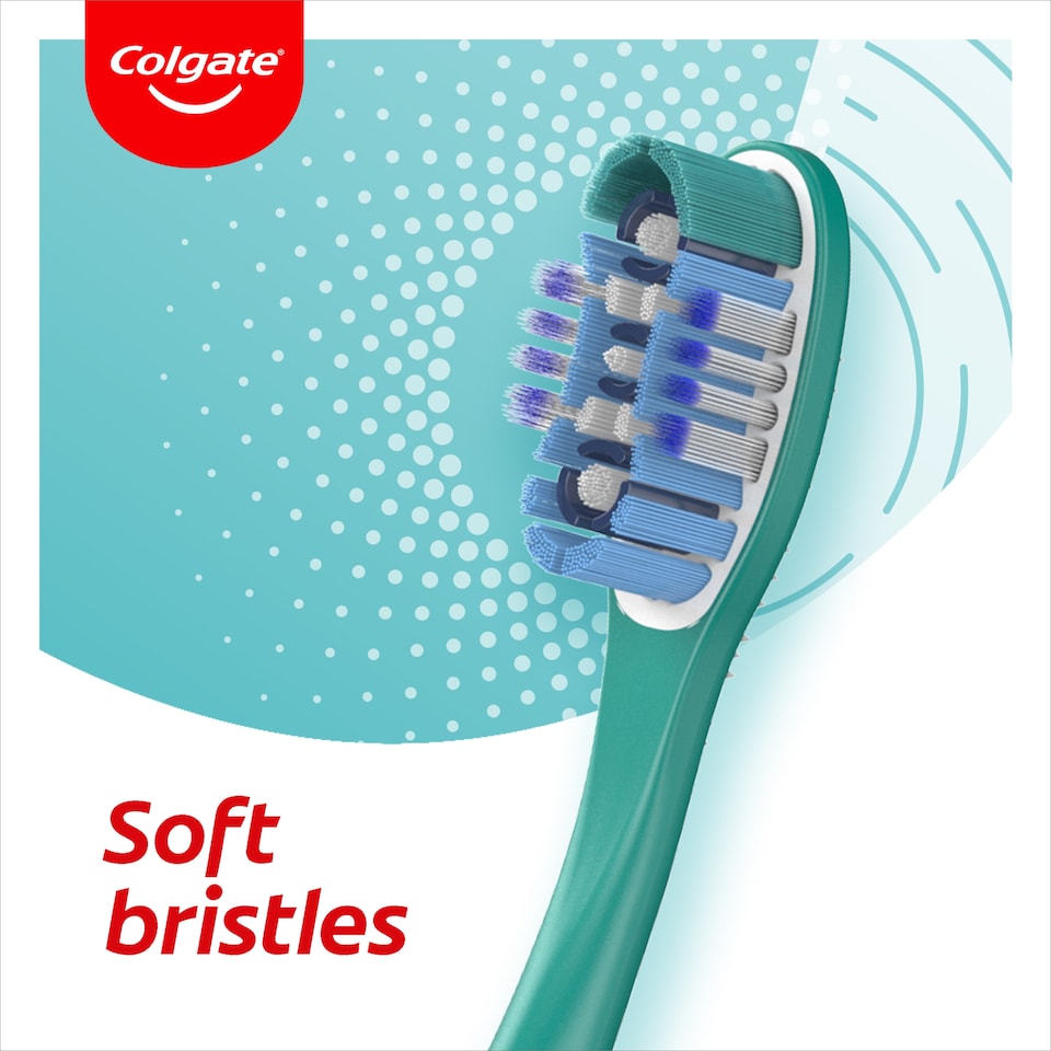 image 1 of Colgate 360 Deep Clean Soft Manual Toothbrush 4 Pack