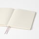 image 3 of Agenzio Soft Touch Large Ruled Notebook Gold