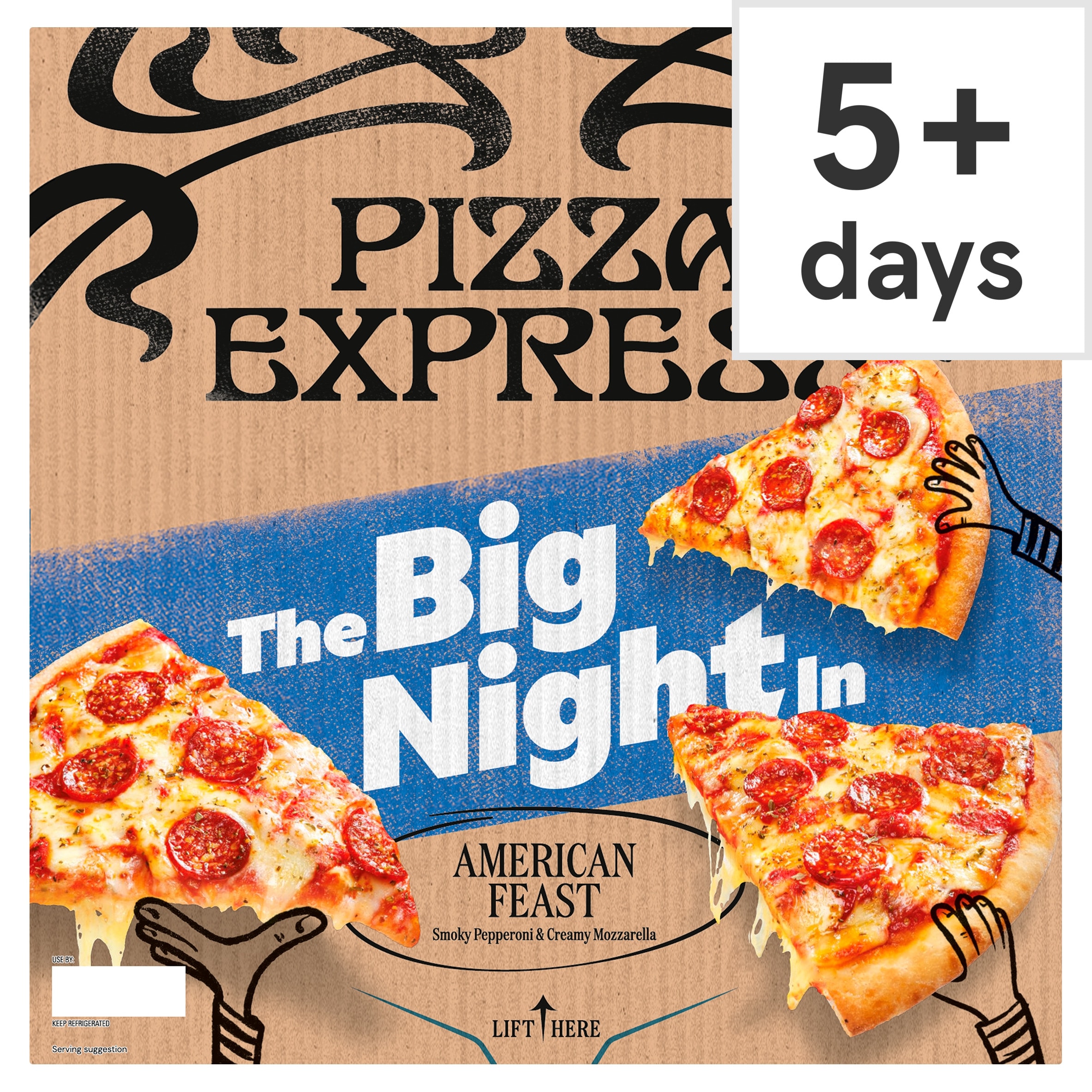 Pizza Express The Big Night In American Feast 555g
