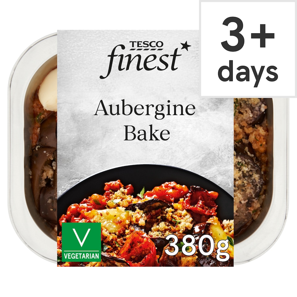Tesco Finest Roasted Aubergine Bake 380g