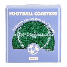 Professer Puzzle Father's Day Football Coasters Set Of 4