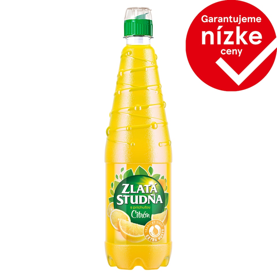 Zlatá Studňa Sirup s príchuťou citrón 0,7 l