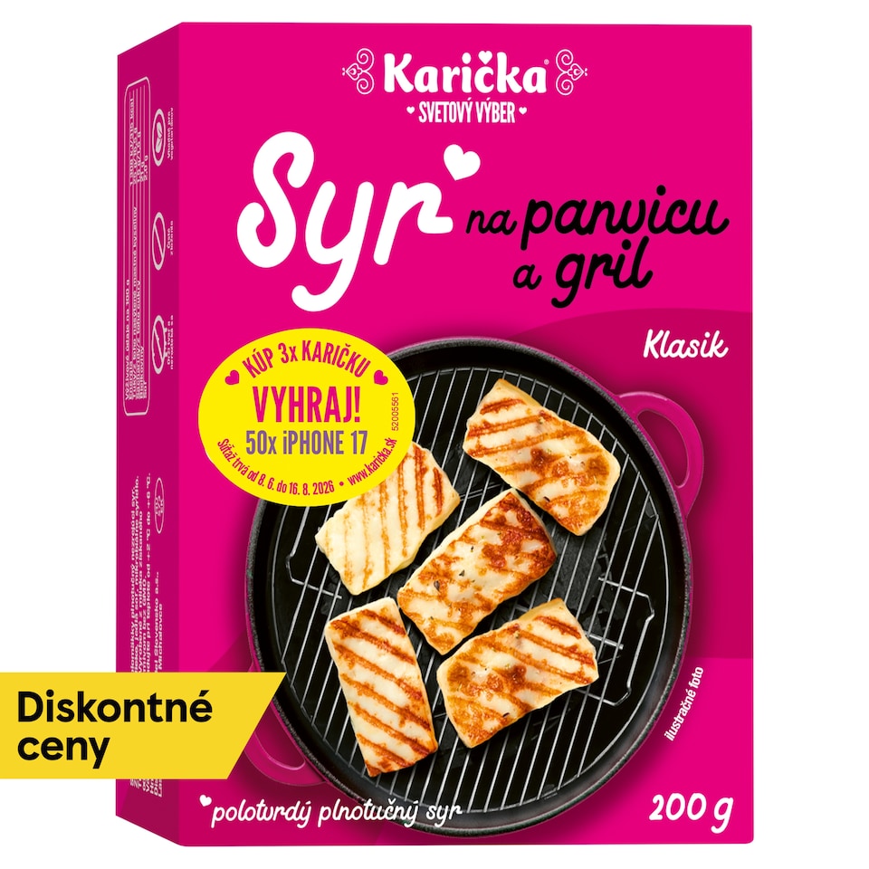 Karička Syr na panvicu a gril typu Halloumi Klasik 200 g