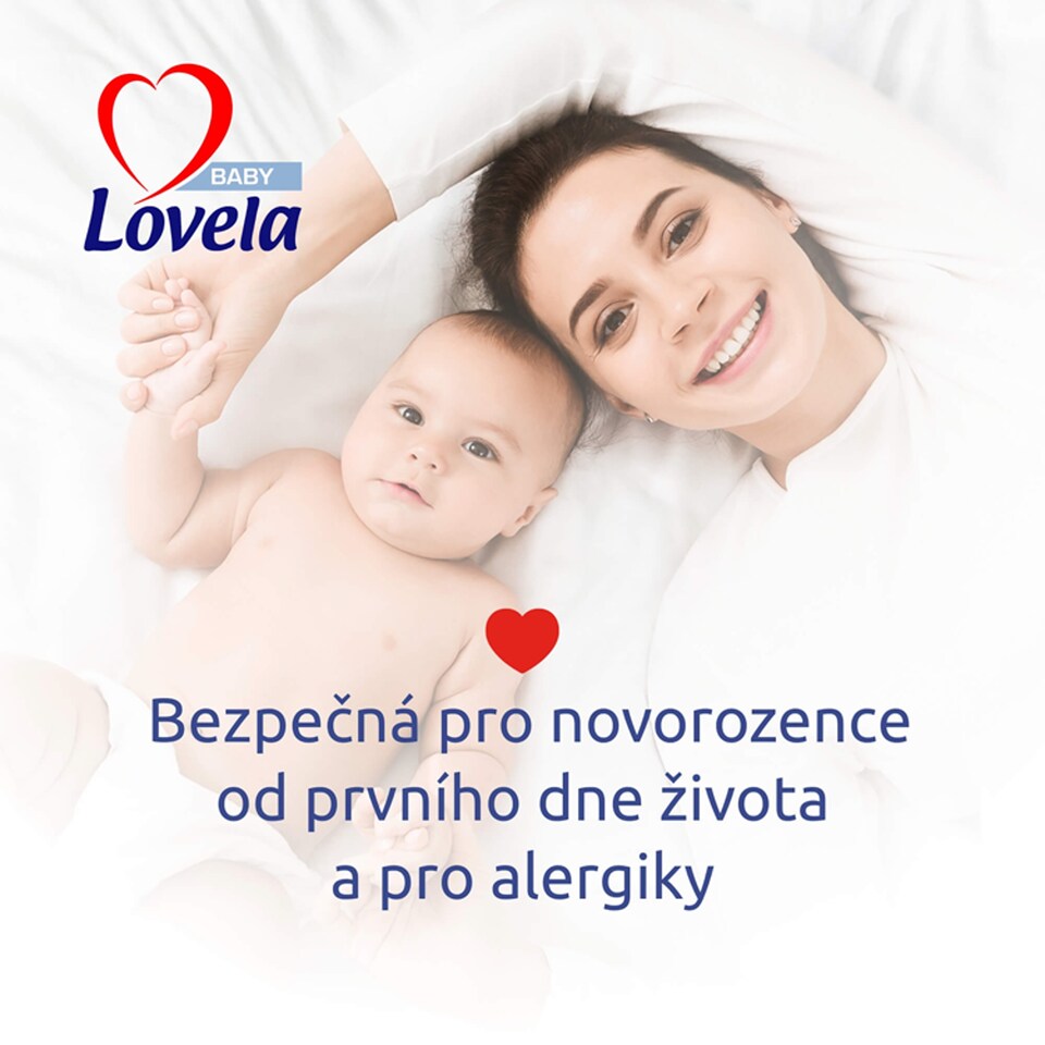 Obrázek 1 pro produkt Lovela Baby Gelové kapsle na praní na bílé i barevné prádlo 23 praní 499,1g