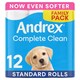 image 1 of Andrex Complete Clean Toilet Tissue 190 Sheets 12 Rolls