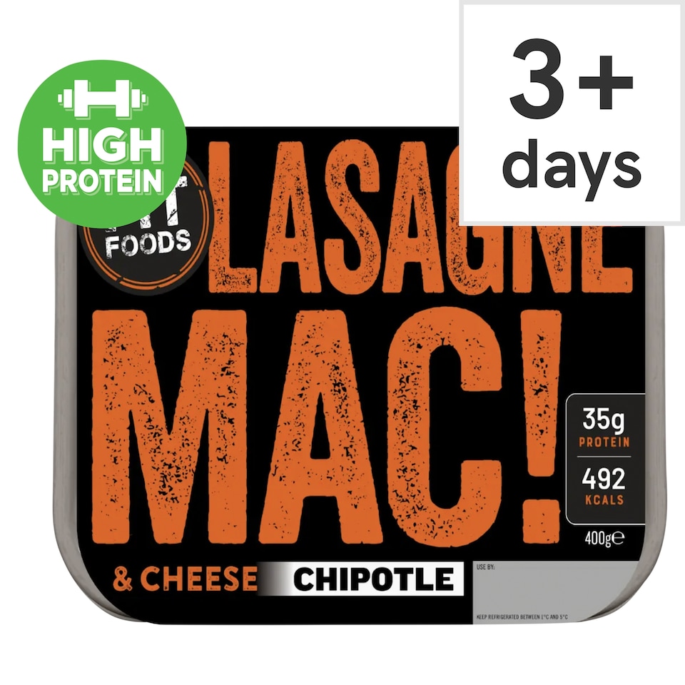Fit Foods Mac ‘n Cheese Lasagne Chipotle 400g