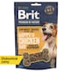 obrázok 1 z Brit Premium by Nature Polomäkká maškrta pre psov kurča obohatené o maliny 180 g