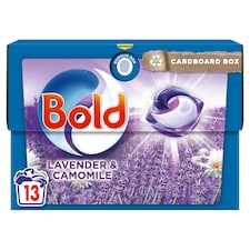 Bold All in One Washing Pods Lavender & Chamomile 13 washes 252.2g