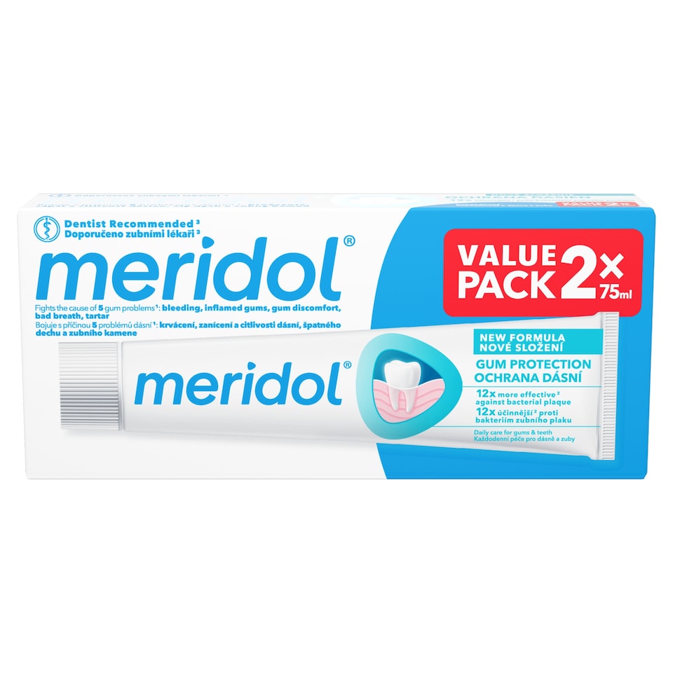 image 1 of Meridol Toothpaste Duopack