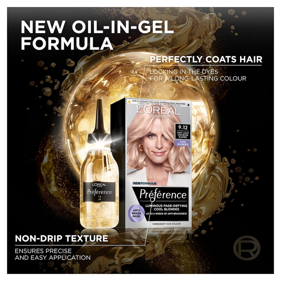 image 1 of L'Oreal Paris Preference Cool Blondes 9.12 Siberia Permanent Hair Dye