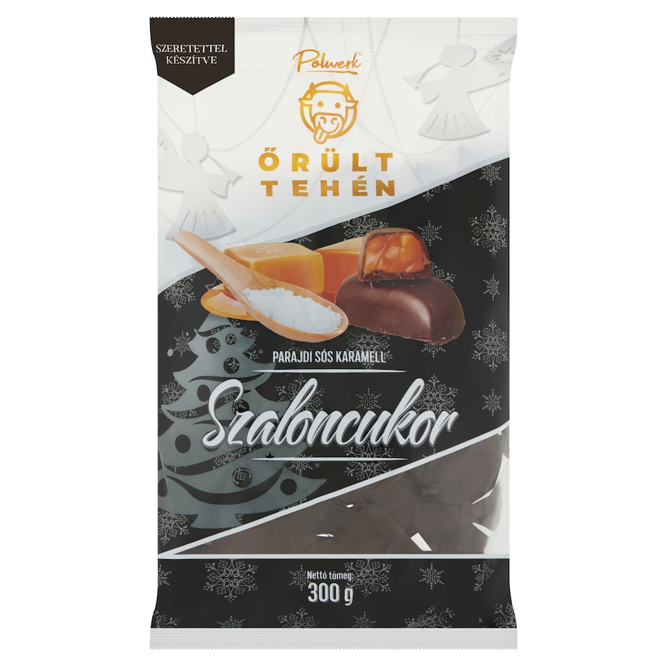 Polwerk Őrült Tehén Praijdi Salted Caramel Christmas Candy 300 g