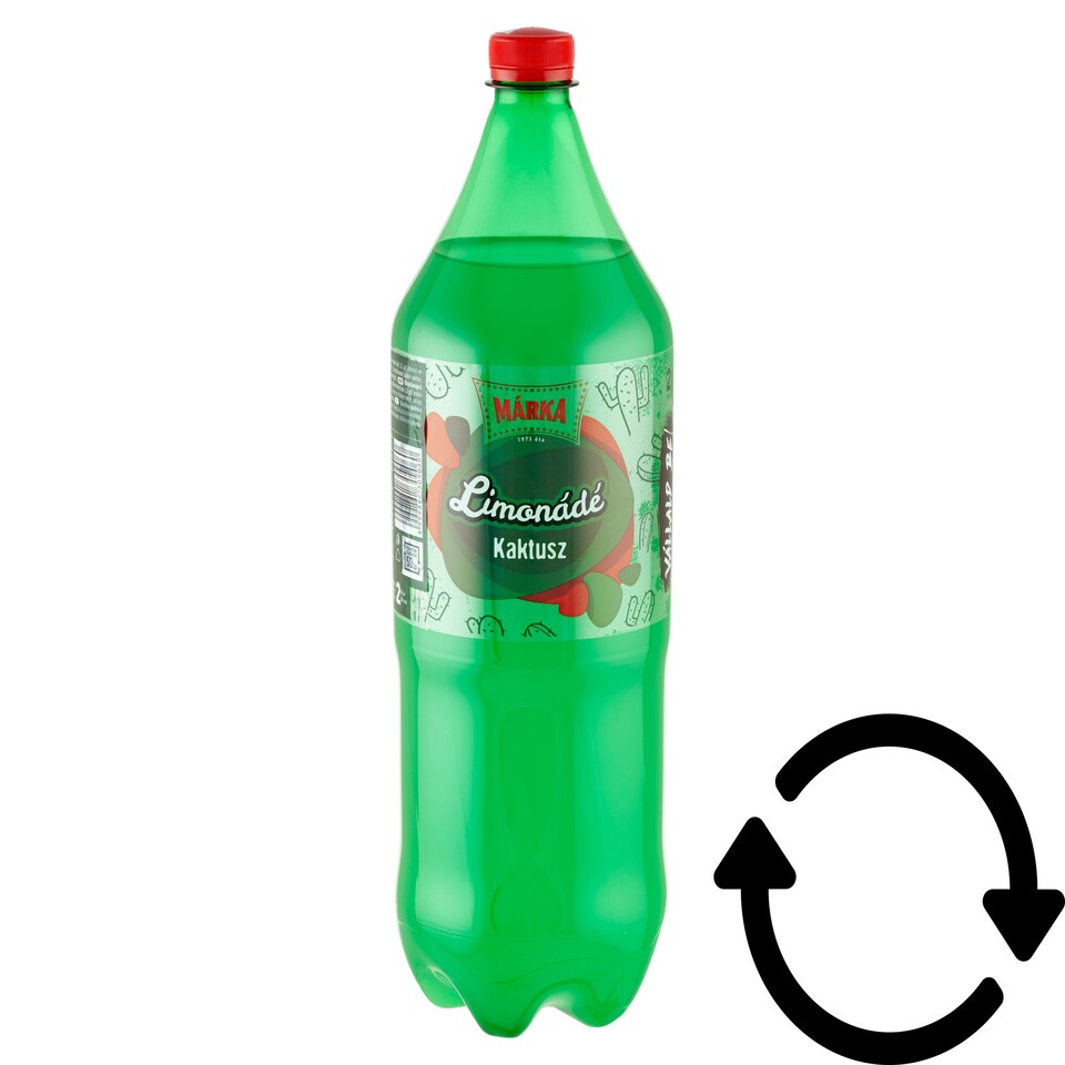 Márka Limonádé kaktuszízű szénsavas üdítőital cukorral 2 l