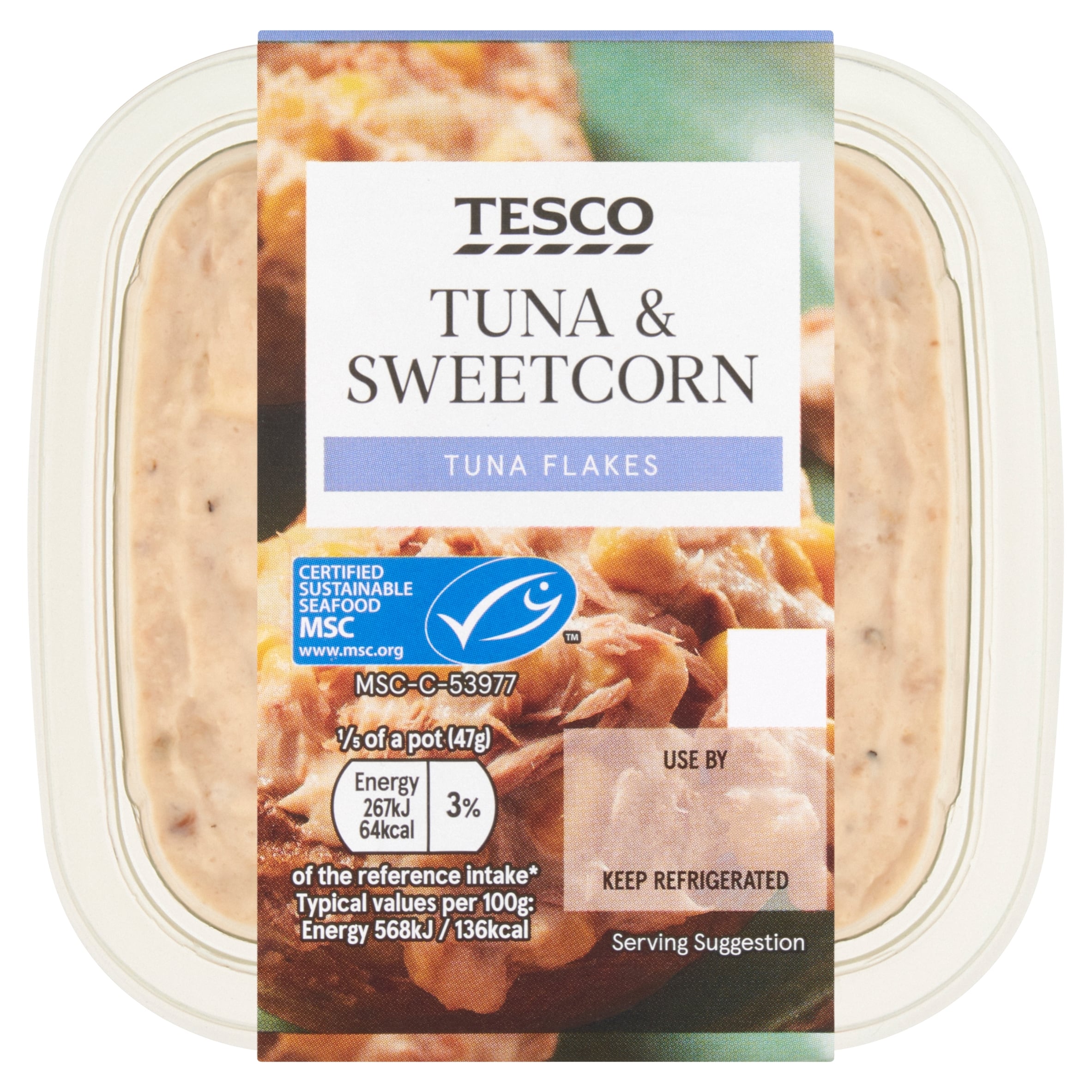 Tesco Tuna & Sweetcorn 235g