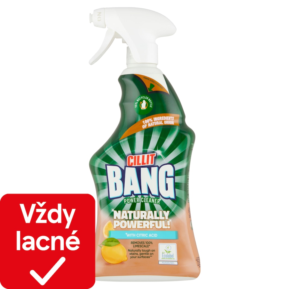 image 1 of Cillit Bang Naturally Effective Scale Remover 750 ml