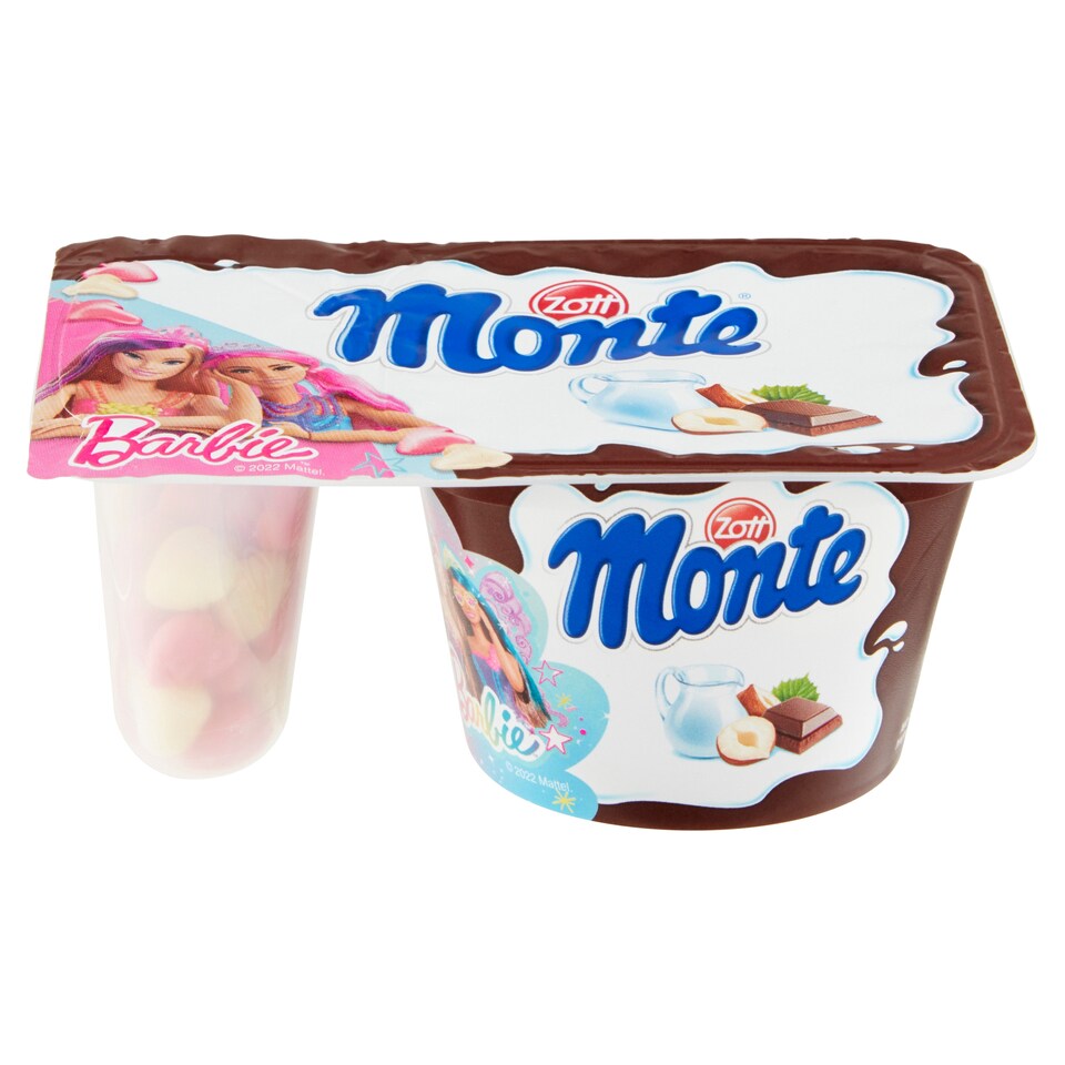 Obrázek 1 pro produkt Zott Monte Mléčný dezert čokoládový s lískovými oříšky 125g