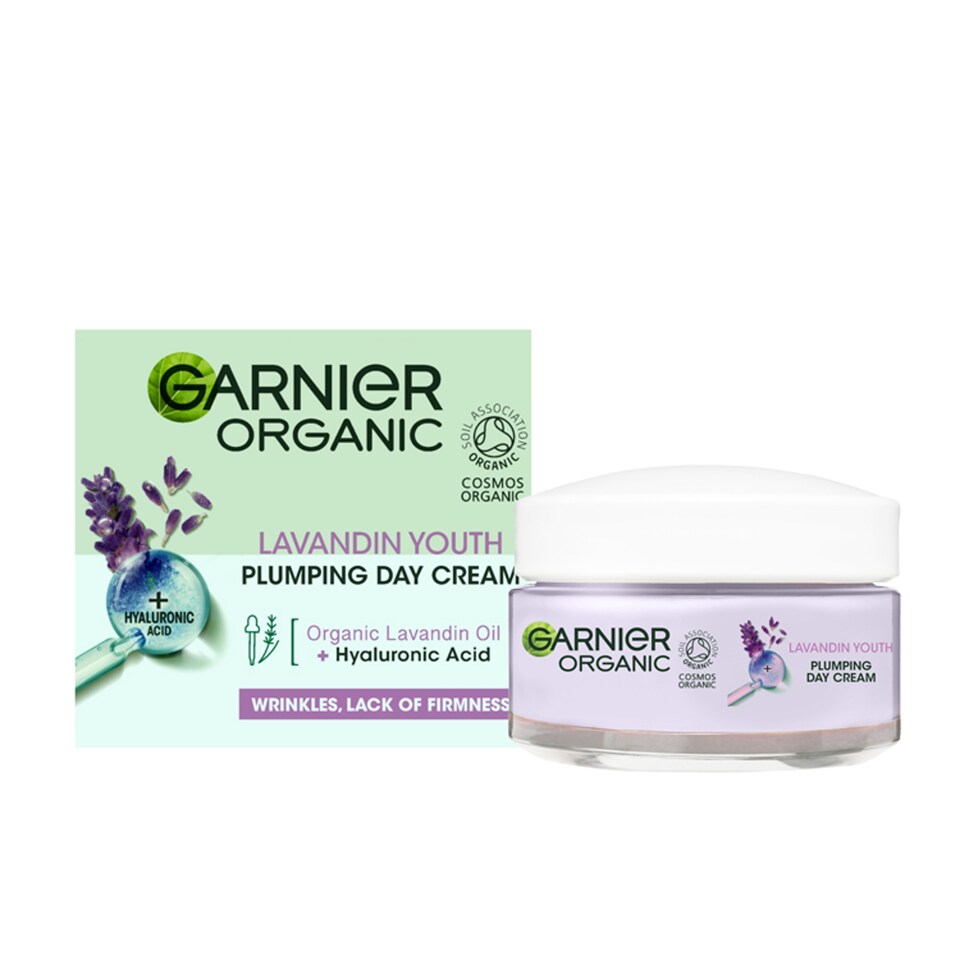 image 1 of Garnier Organic Day Care Anti-Aging Lavandin 50Ml