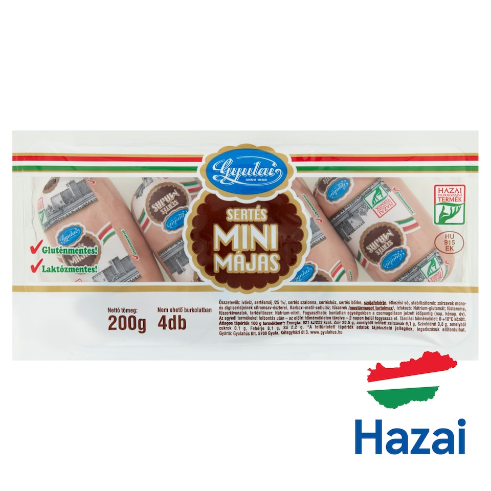 Gyulai Mini Pork Liver Pate 4 pcs 200 g