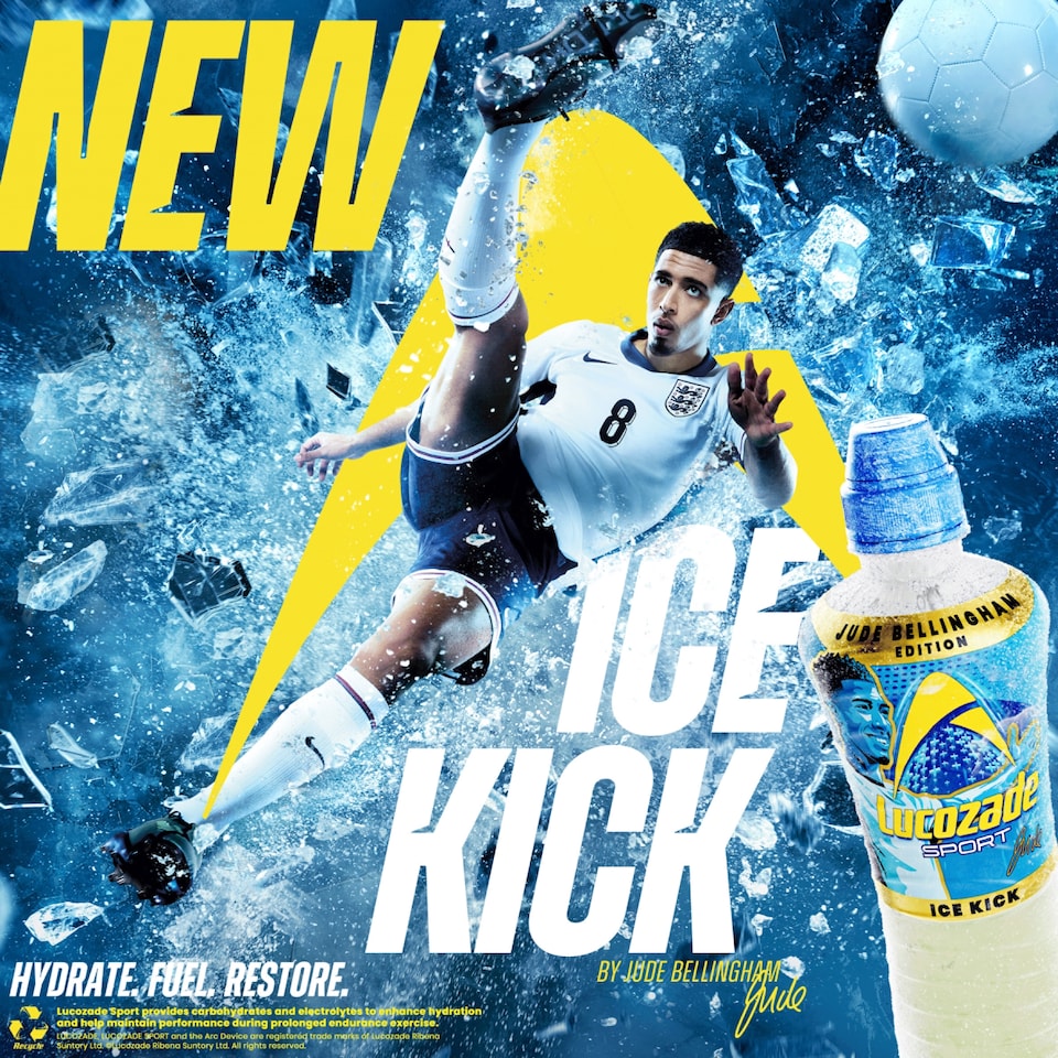 image 1 of Lucozade Sport Drink Ice Kick 500ml