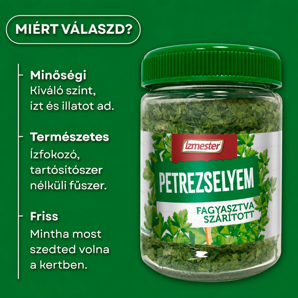 Ízmester fagyasztva szárított petrezselyem 15 g  1. kép