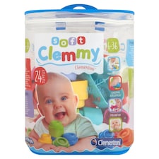 Clementoni Soft Clemmy építőkockák 6-36 hónap 24 db