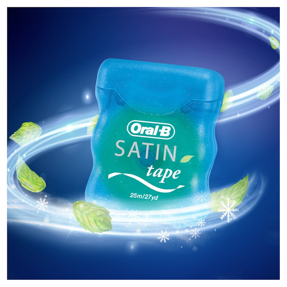 image 1 of Oral-B Satin Tape Dental Floss 25M