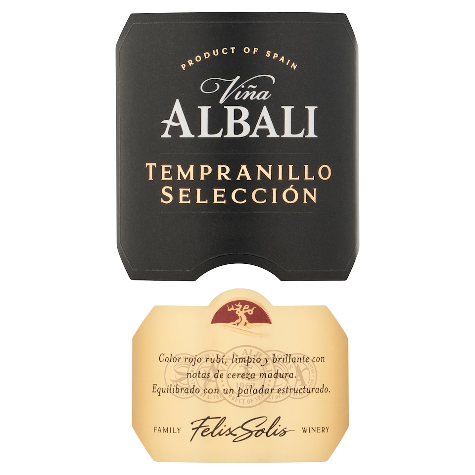 image 1 of Vina Albali Tempranillo 75Cl