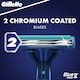 image 5 of Gillette Blue II Plus Slalom Men's Disposable Razors 8 Pack